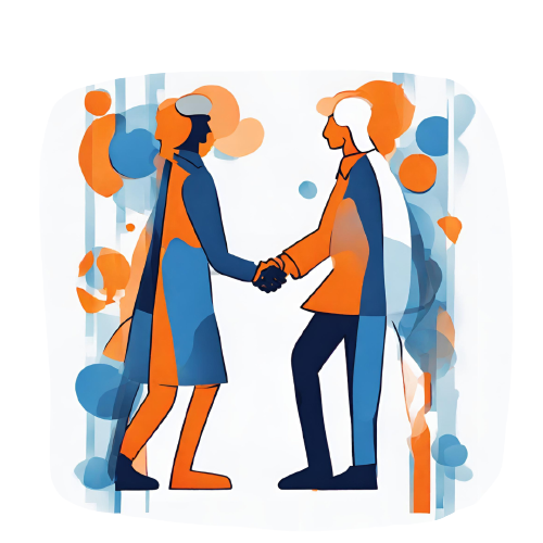 Aperto de mãos / Parceria